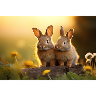 Brown Bunny Canvas